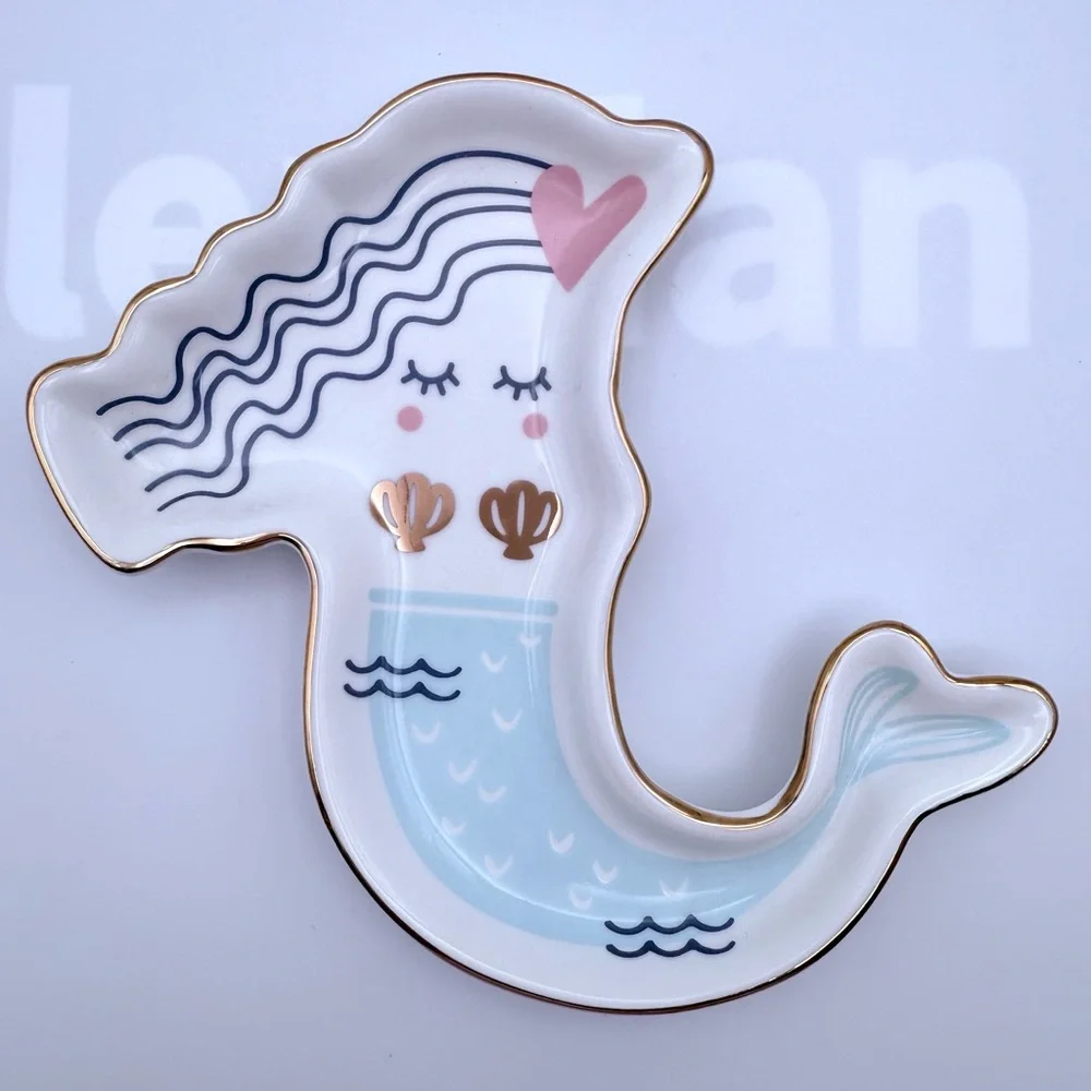 SLANT “Mermaid at Heart” NEW Coffee Mug & Trinket Jewelry Dish, 20oz